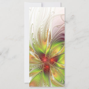 Flores de fantasia fractal suaves e tenra