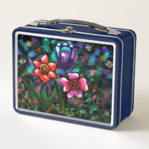 Flores De Flores, Florais, Azuis, Cor-De-Rosa, Qui