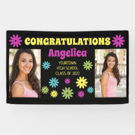 Flores de Hippie Coloridas 2 Graduação de Fotograf