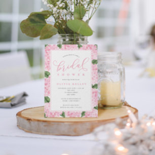 Flores de Hydrangea rosa Chá de panela