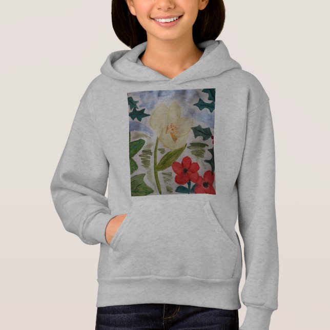Flores de inverno e Holly (Frente)