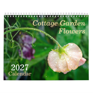 Flores de Jardim de Campo 2026 Calendário