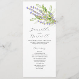 Flores de Lavanda do Programa de Casamento por Aqu