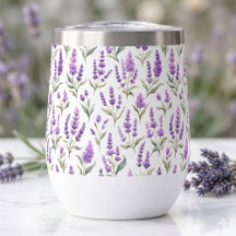 Flores de Lavanda Verde da Salvia Roxa