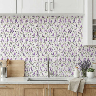Flores de Lavanda Verde Sage Roxo