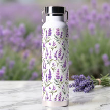 Flores de Lavanda Verde Sage Roxo