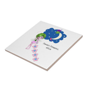 Flores de lua de Azulejo cerâmico