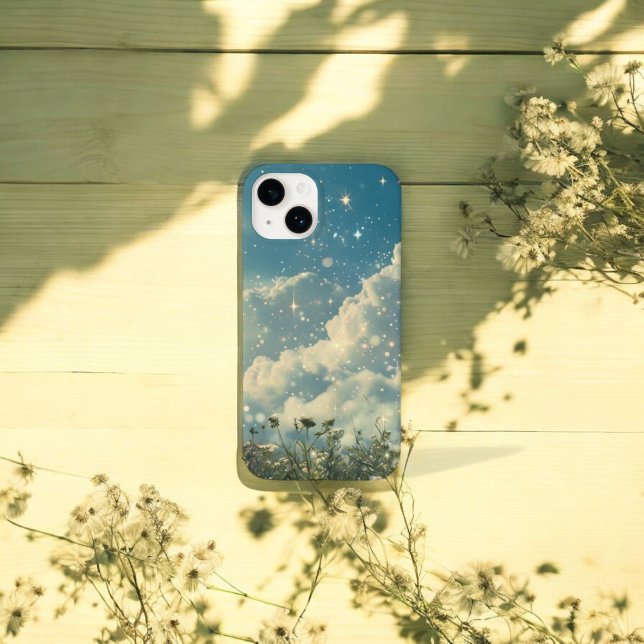 Flores de Margarida Nublada Estética Sonhos Design (Criador carregado)
