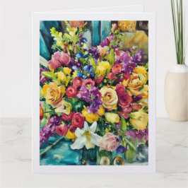 Flores de Marla .... cartão  