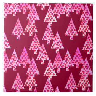 Flores de Natal modernas - vinho e rosa