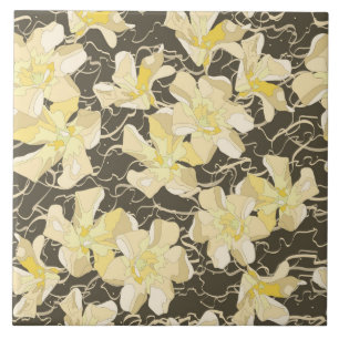 Flores de Oleandro Amarelo Suave