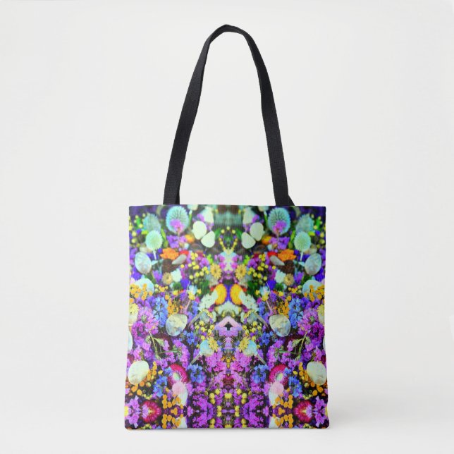 Flores de outono tote (Frente)