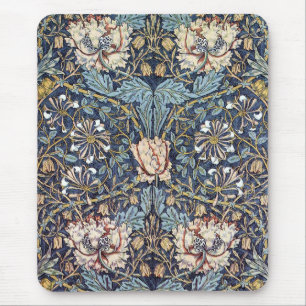 Flores de Papel de Parede Vintage e Mousepad Vinta