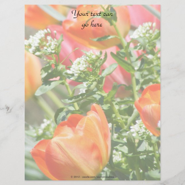 Flores de primavera (Frente)