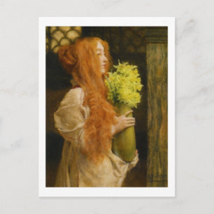 Flores de primavera - Cartão postal Lawrence Alma-