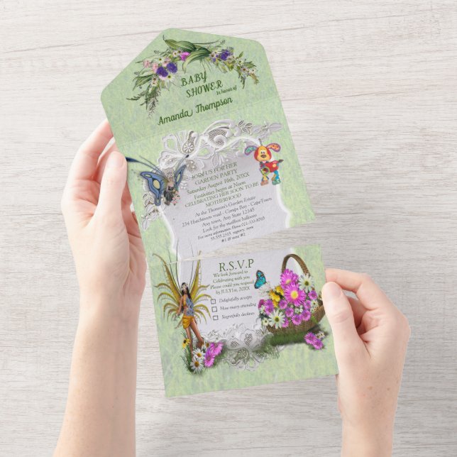 Flores de primavera e FAIRIGES Tudo em um Chá de f (Tearaway)