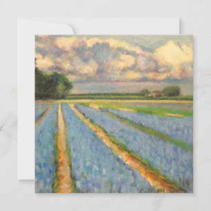 Flores de primavera Paisagem Triptych Pintura 3 de