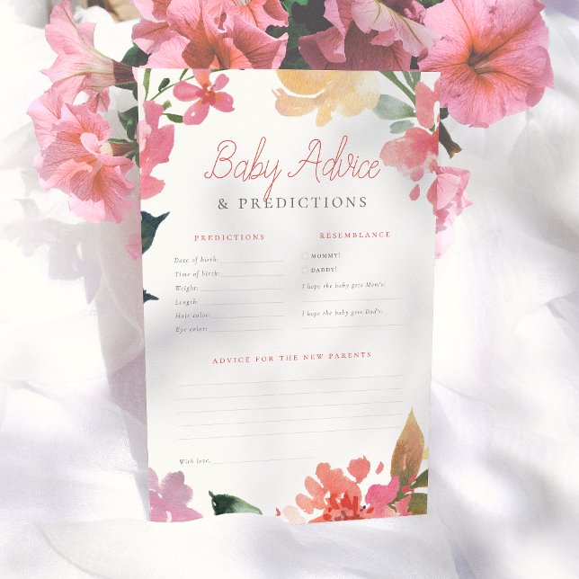 Flores de primavera | Previsão de Bebês e Jogo de  (Criador carregado)