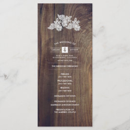 Flores de rendas | Programa de Casamento de Madeir