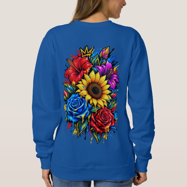 Flores de Suéter Básico (Verso)
