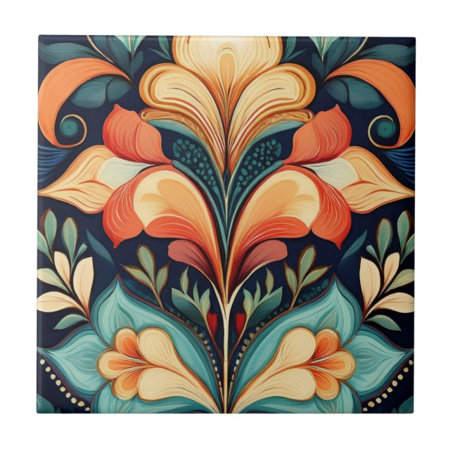 Flores de Trompete Gêmeos (Frente)