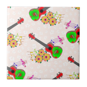 Flores de Ukulele Hibiscus Havaianas
