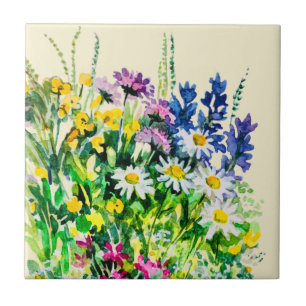 Flores de verão selvagens