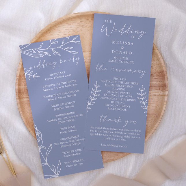Flores de Vinca Programa de Casamento Simples (Criador carregado)