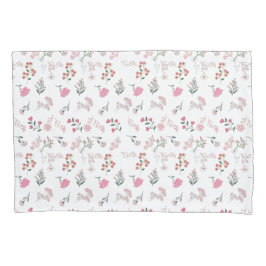 Flores Delicadas Sortidas em Estampa de Padrão