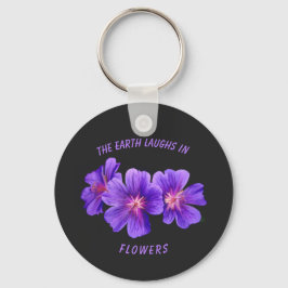 Flores do Botão chaveiro