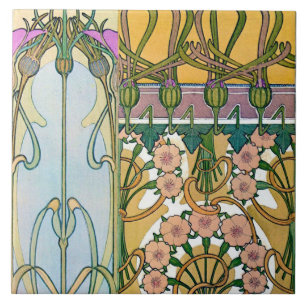 Flores do Estilo Art Nouveau, Mucha