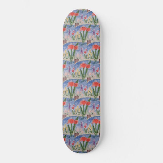 Flores Do Lago Skateboard (Frente)