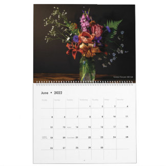 Flores e Aves 2022 Calendário
