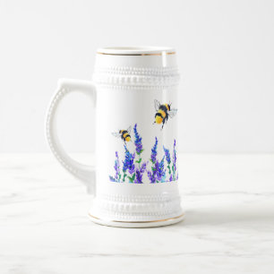 Flores e Canecas de cerveja de Cerveja