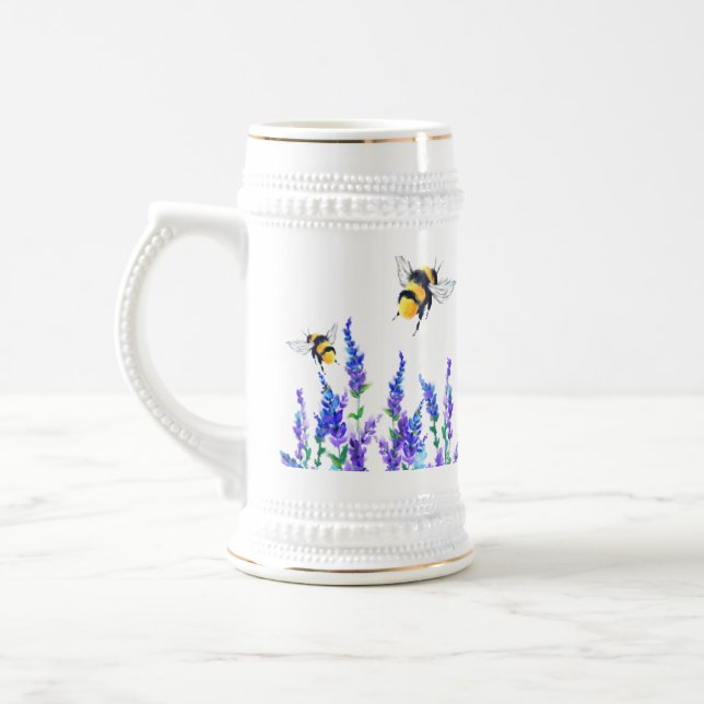 Flores e Canecas de cerveja de Cerveja (Esquerda)