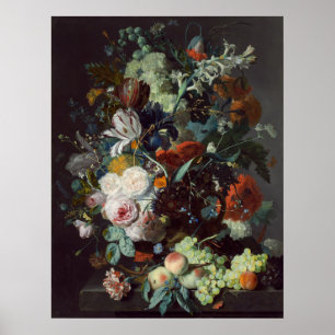 Flores e Frutas - Jan van Huysum Fine Art Poster