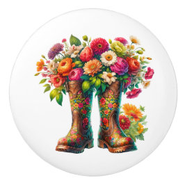 Flores e Garden Boots versão 2