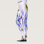 Flores e leggings Primavera Joy<br><div class="desc">Lindos Flores de primavera e Abelhas Voando - Desenhando a natureza doce Abelha de mel - Escolha / adicione seu texto / cor favorito - Faça seu presente exclusivo - Redimensione e mova-se ou remova e adicione elementos com a ferramenta de personalização! - Desenho e Design por MIGNED. Você também...</div>