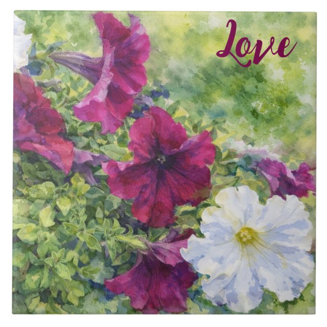 Flores em Aquarela (Frente)