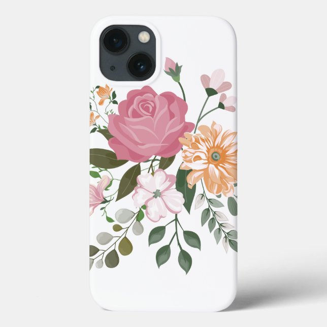 Flores em aquarela (Verso)