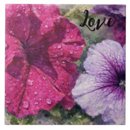 Flores em Aquarela