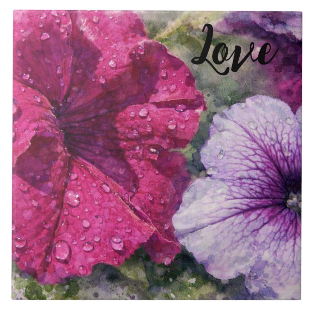 Flores em Aquarela (Frente)