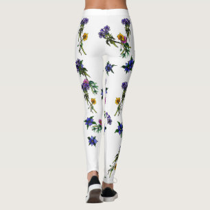 Flores em Choque 2 Leggings