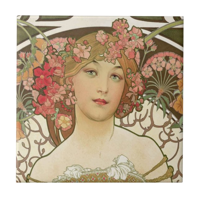 Flores em seu cabelo (Frente)