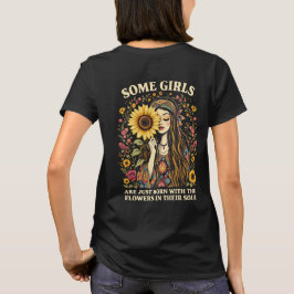 Flores em sua Camiseta de Almas