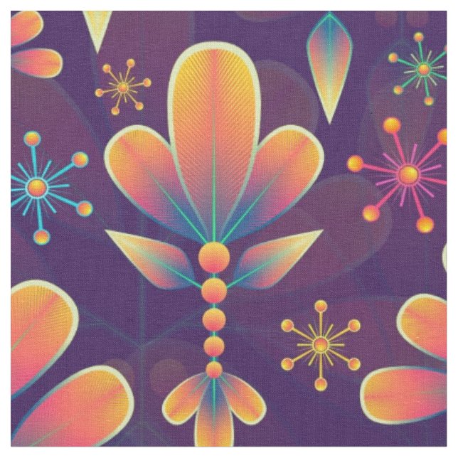 flores em tecido (Detalhe)