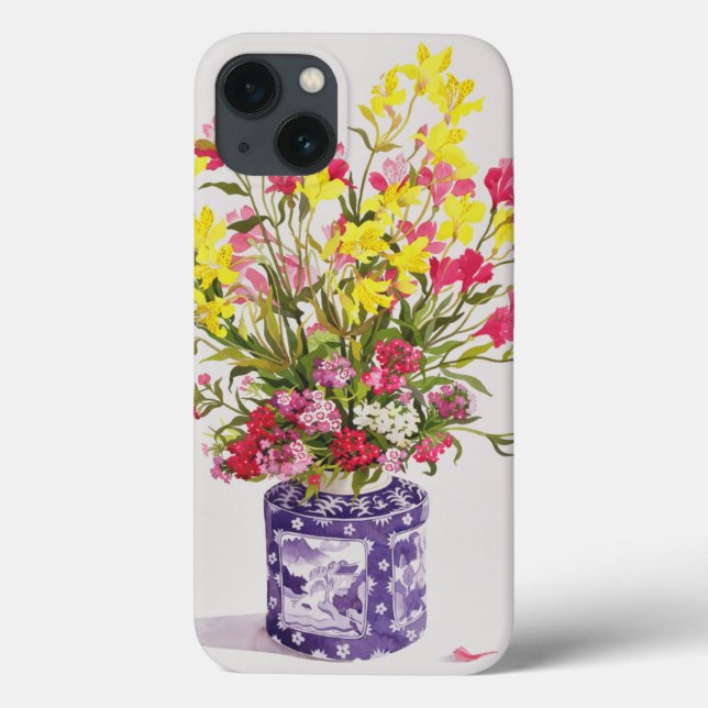 Flores em um frasco chinês (Verso)