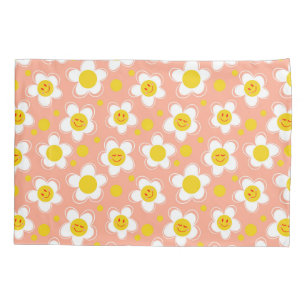 Flores felizes - rosa