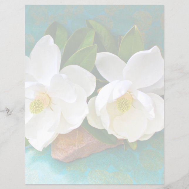 Flores | Flor Magnolia (Frente)