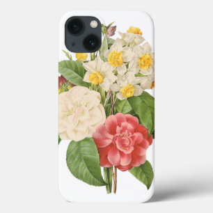 Flores Florais Antigas Camélia Narciso por Redoute